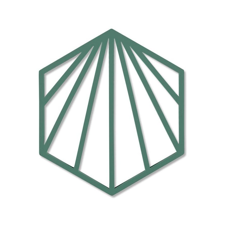 Zone Shell Bordskner 16x14 cm, Emerald
