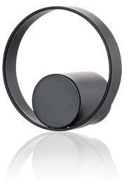 Zone Hooked on rings Krog 4,7cm, Black