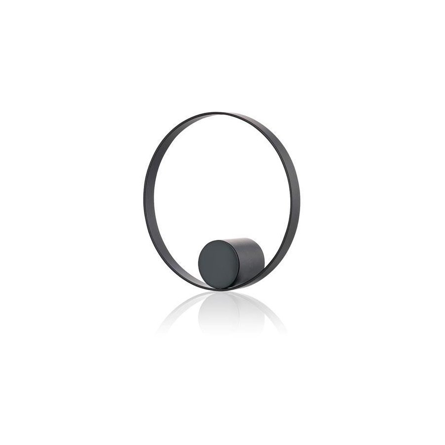 Zone Hooked on rings Krog 10cm, Black