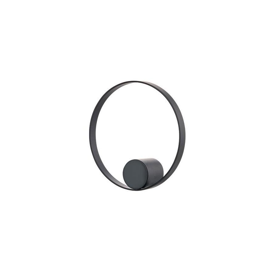Zone Hooked on rings Krog 10cm, Black