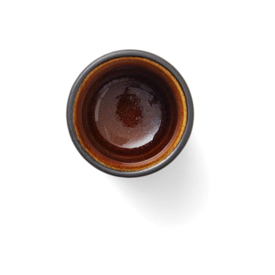 BITZ ggebger 4 stk, Sort amber/lysebl/lyserd/creme