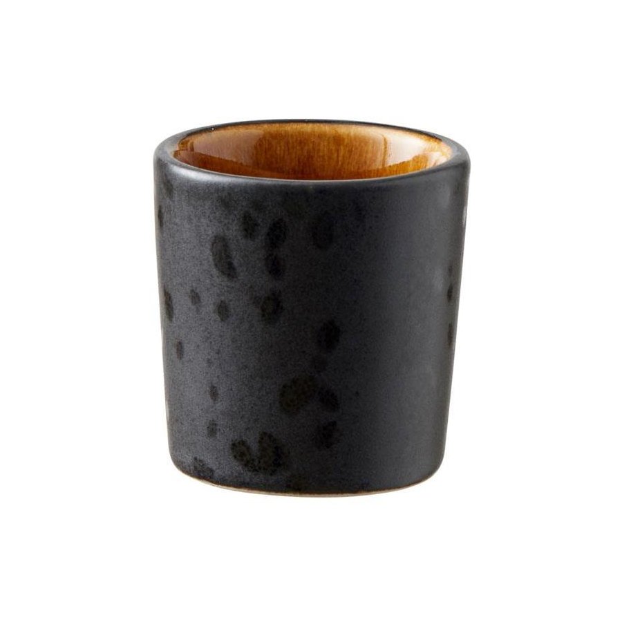 BITZ ggebger 4 stk, Sort amber/lysebl/lyserd/creme