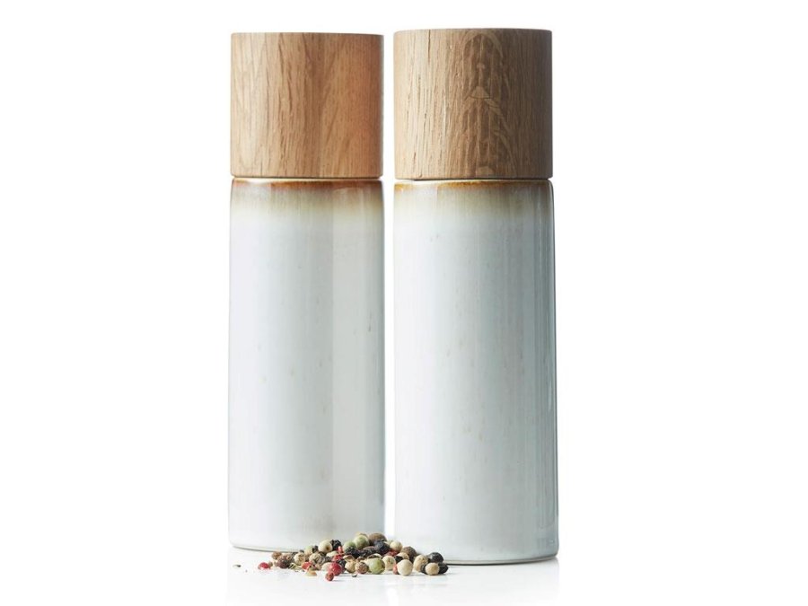 BITZ Salt & Peberkvrn 16,7 cm, creme