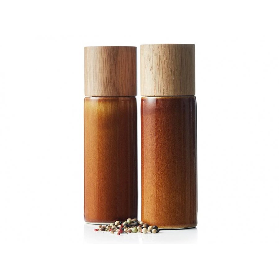 BITZ Salt & Peberkvrn 16,7 cm, Amber