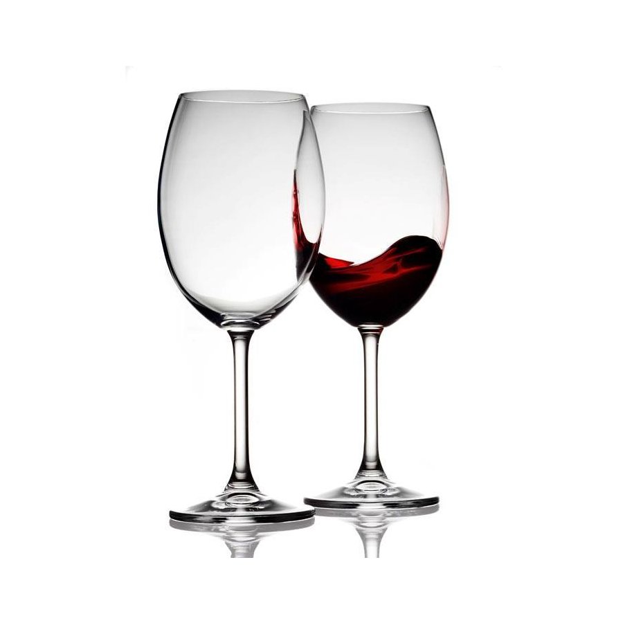 BITZ Rdvinsglas 2 stk, 58 cl Klar