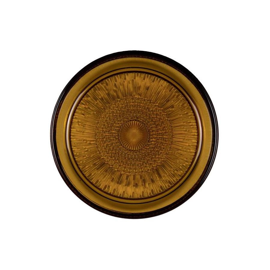 BITZ Kusintha Glastallerken 18cm, Amber