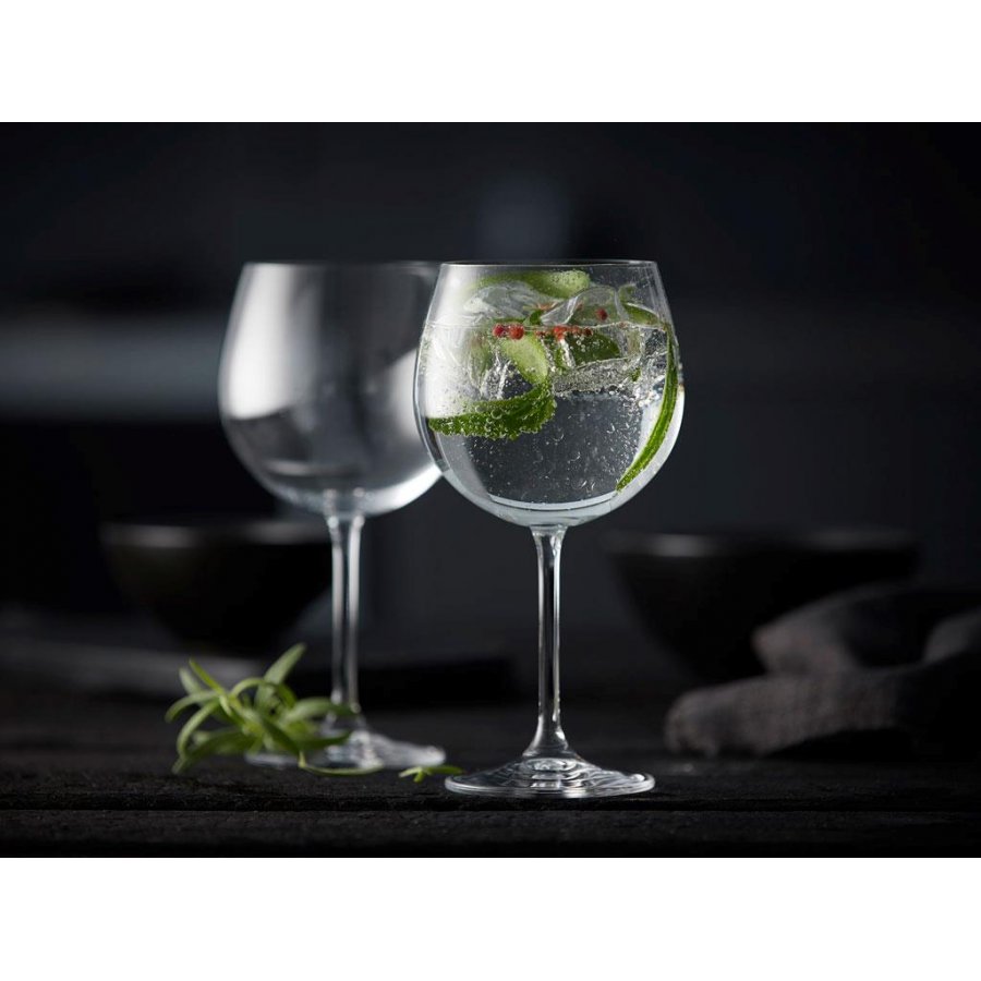 Lyngby Glas Juvel Gin & Tonic Glas 4er Set 57 cl