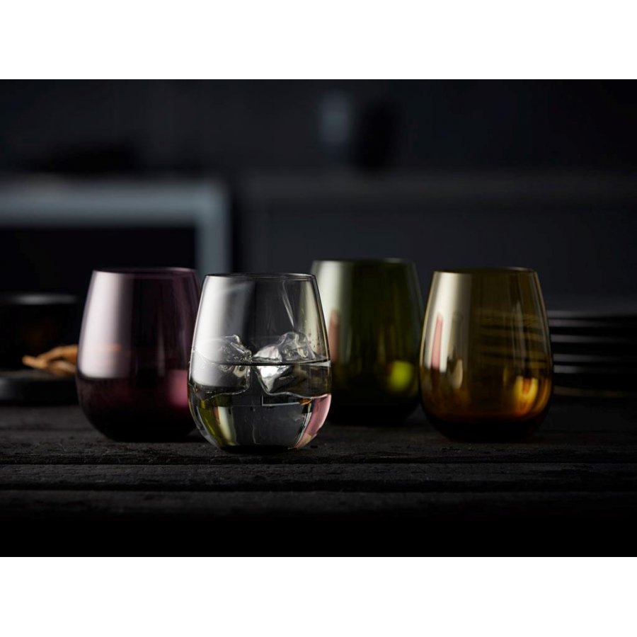 Lyngby Glas Juvel Tumbler 52cl 4stk, farvede
