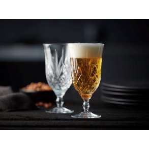 Lyngby Glas Krystal Melodia Ølglas 4 stk. 40 cl