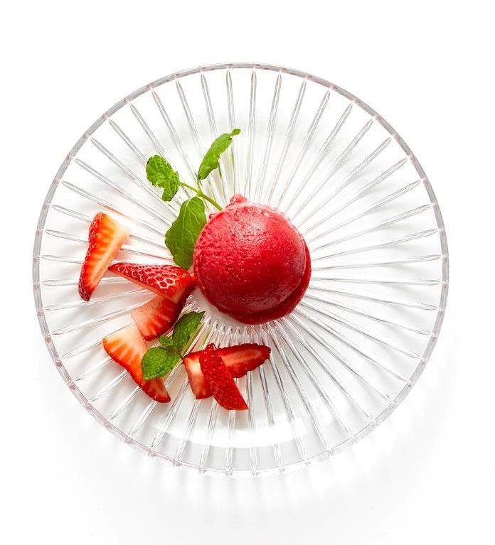 Lyngby Glas Krystal Mayfair Asiet 18cm 4 stk