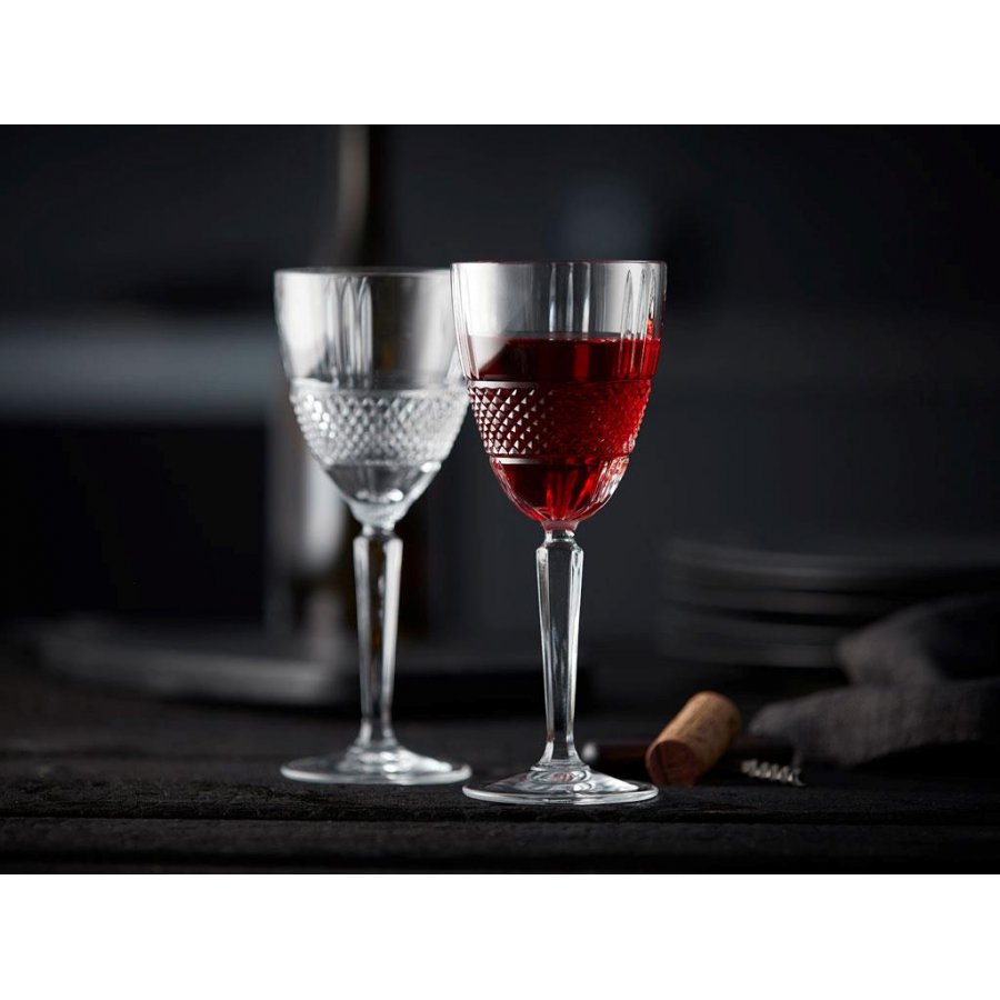 Lyngby Glas Brillante Rdvinsglas 4 stk. 29 cl