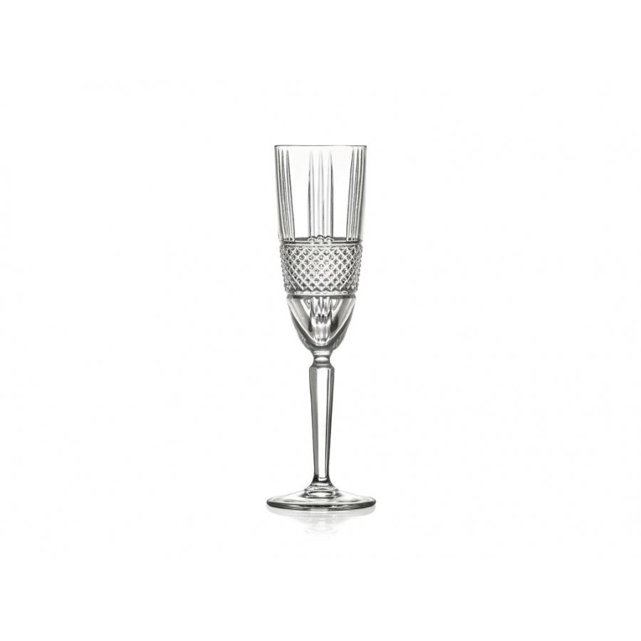 Lyngby Glas Brillante Champagneglas 4 stk 19 cl