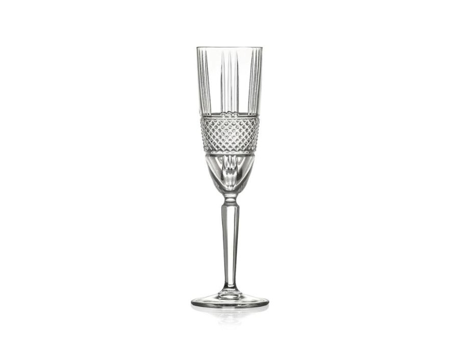 Lyngby Glas Brillante Champagneglas 4 stk 19 cl