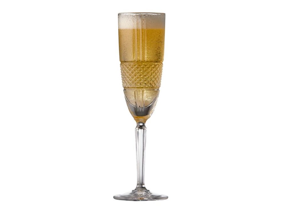 Lyngby Glas Brillante Champagneglas 4 stk 19 cl