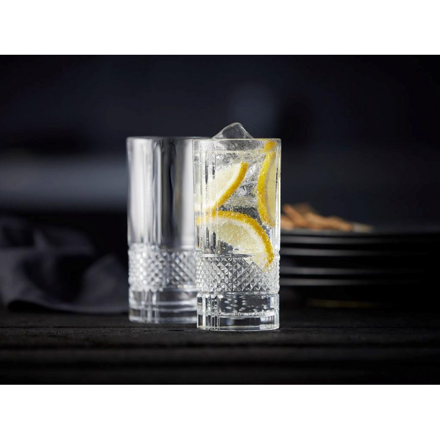 Lyngby Glas Brillante Highball glas 6 stk 37 cl