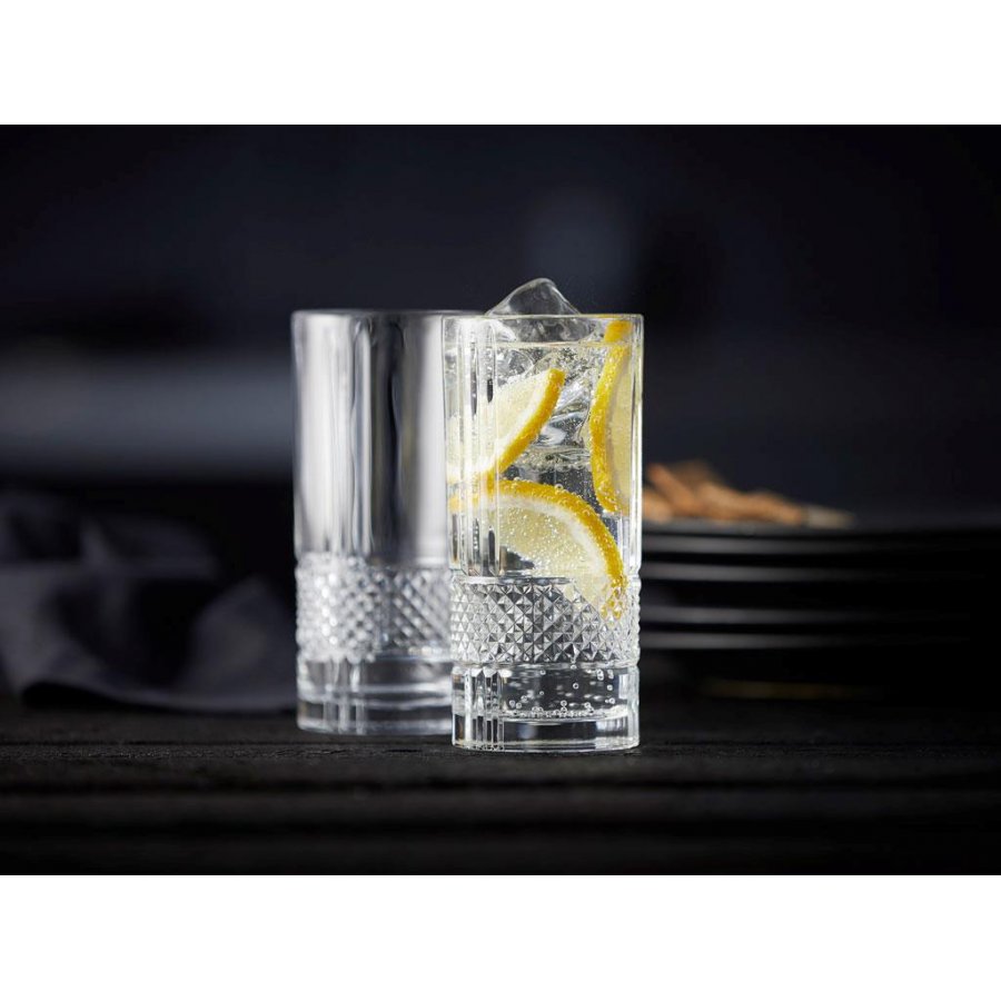 Lyngby Glas Brillante Highball glas 6 stk 37 cl