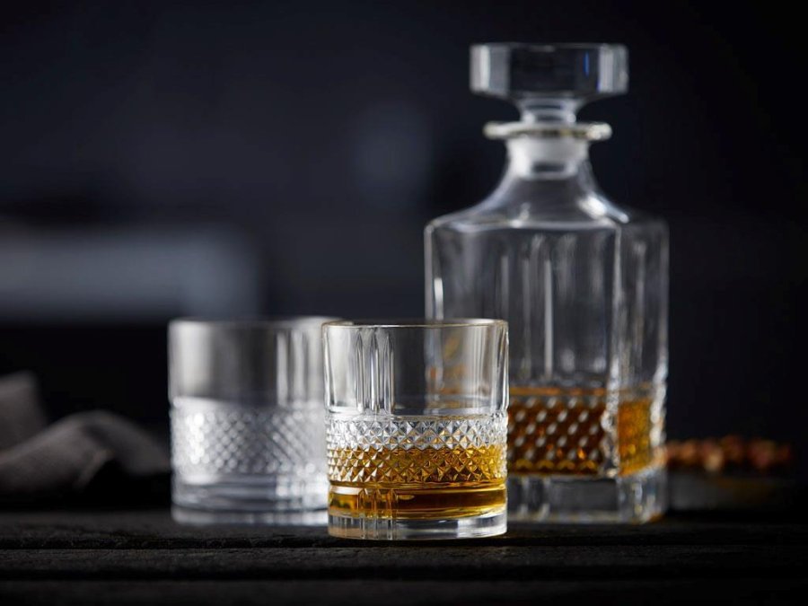 Lyngby Glas Krystal Brillante Whiskyst 5 Dele