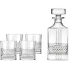 Lyngby Glas Krystal Brillante Whiskyst 5 Dele