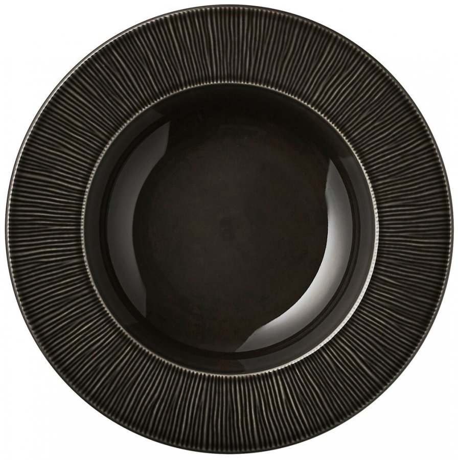 Colormix Dyb tallerken 23 cm, cool metal