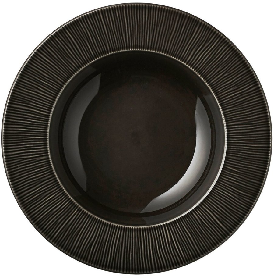 Colormix Dyb tallerken 23 cm, cool metal