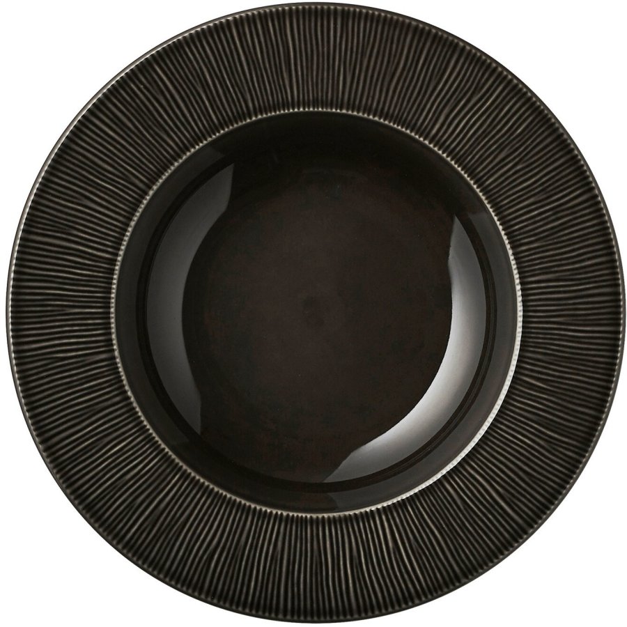 Colormix Dyb tallerken 23 cm, cool metal