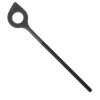 Rosti Optima Rreske m. Hul 31 cm, Sort