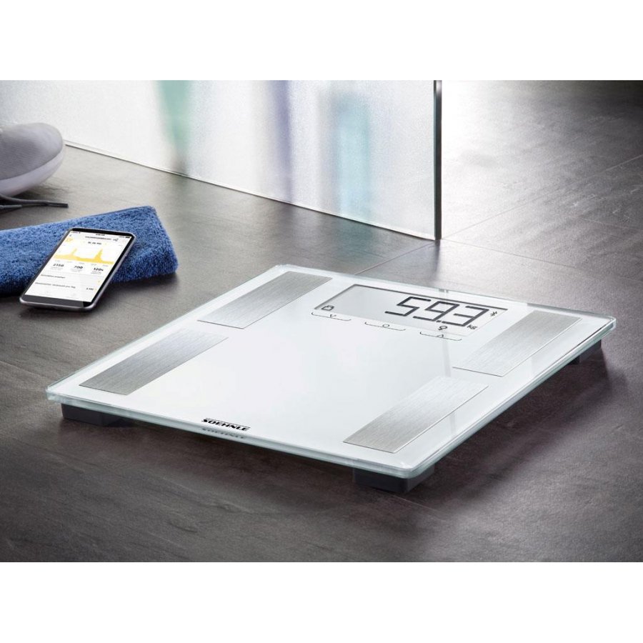 Soehnle Shape Sense Connect 100 Kropsanalysev�gt, Hvid