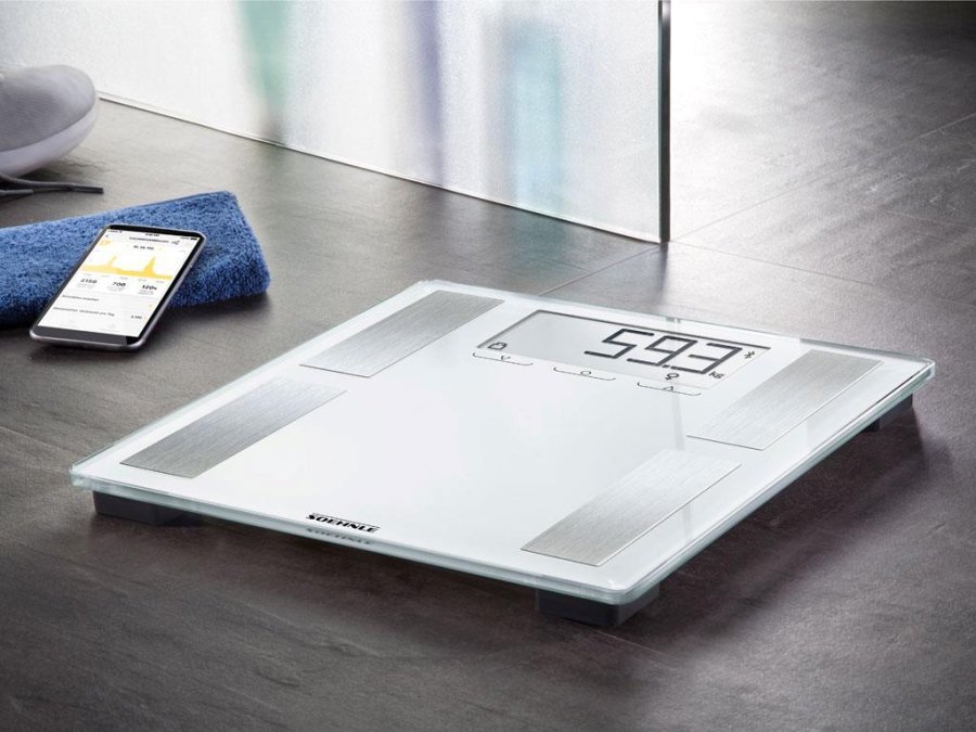 Soehnle Shape Sense Connect 100 Kropsanalysev�gt, Hvid