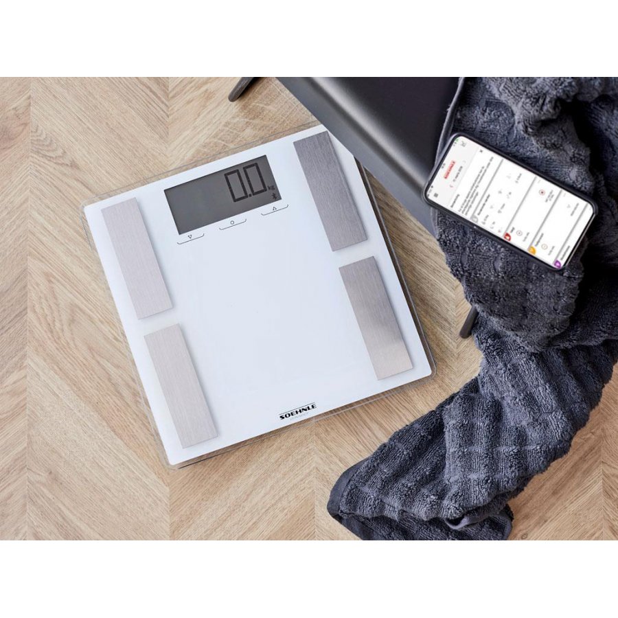 Soehnle Shape Sense Connect 100 Kropsanalysev�gt, Hvid