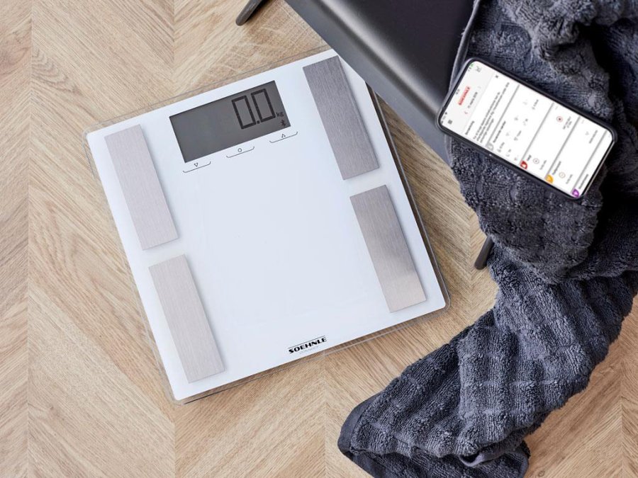 Soehnle Shape Sense Connect 100 Kropsanalysev�gt, Hvid