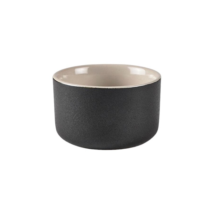 HOLM Ramekin 10cm, Creme/sort