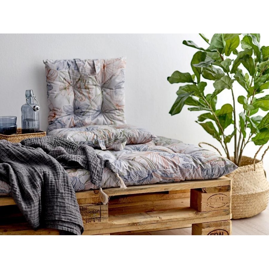 Södahl Foliage Siddehynde 40x80 cm, Indigo/green