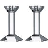 Lyngby Glas Krystal Lysestagest 2 stk 16 cm