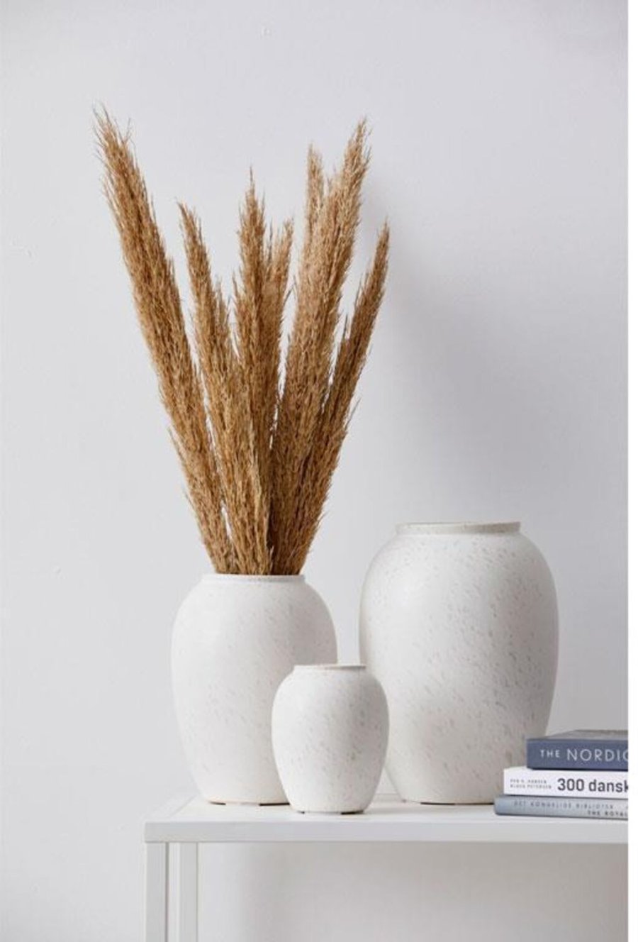 BITZ Vase 12,5 cm, Mat creme