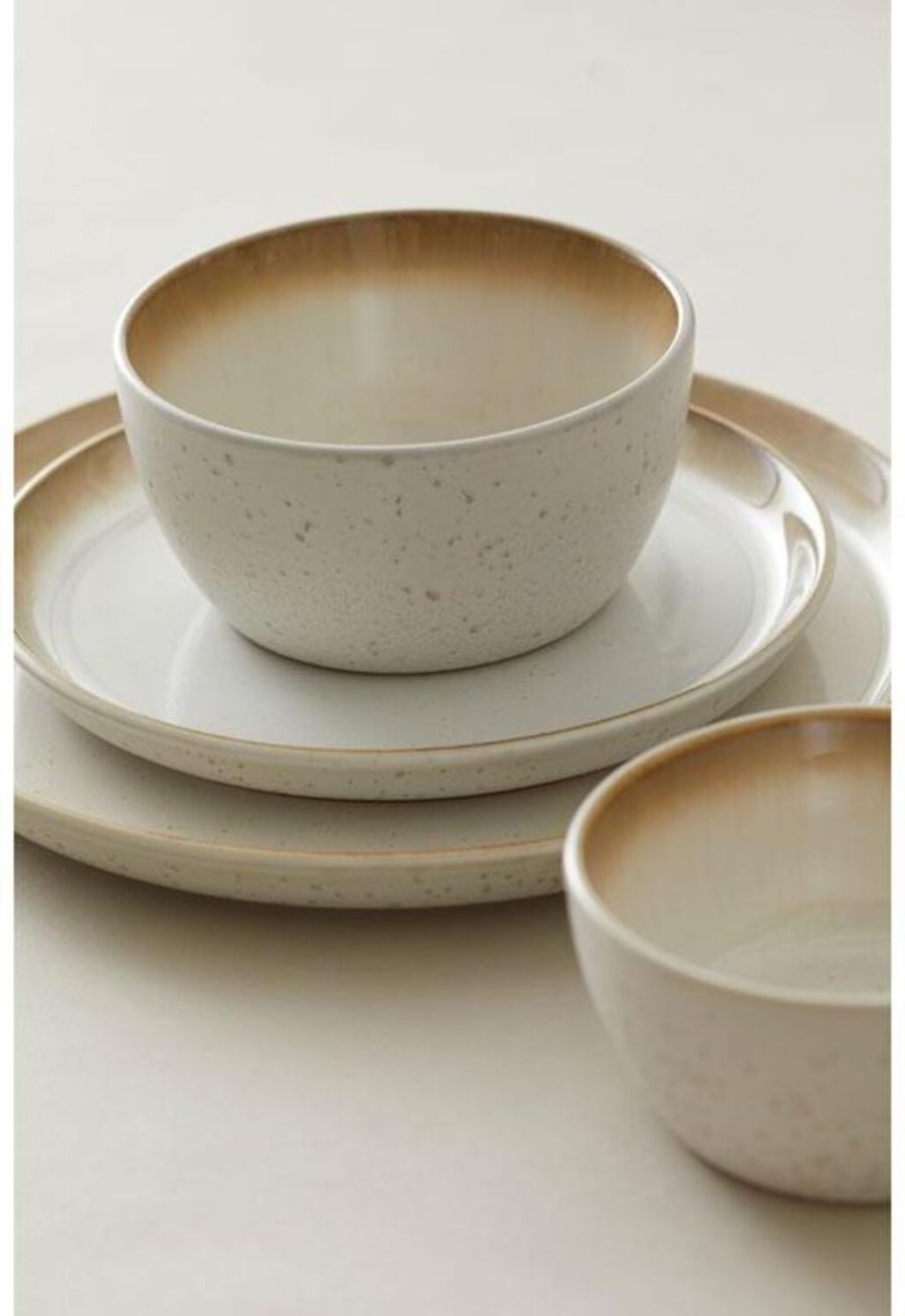 BITZ Tallerken Gastro 27 cm, Creme/creme