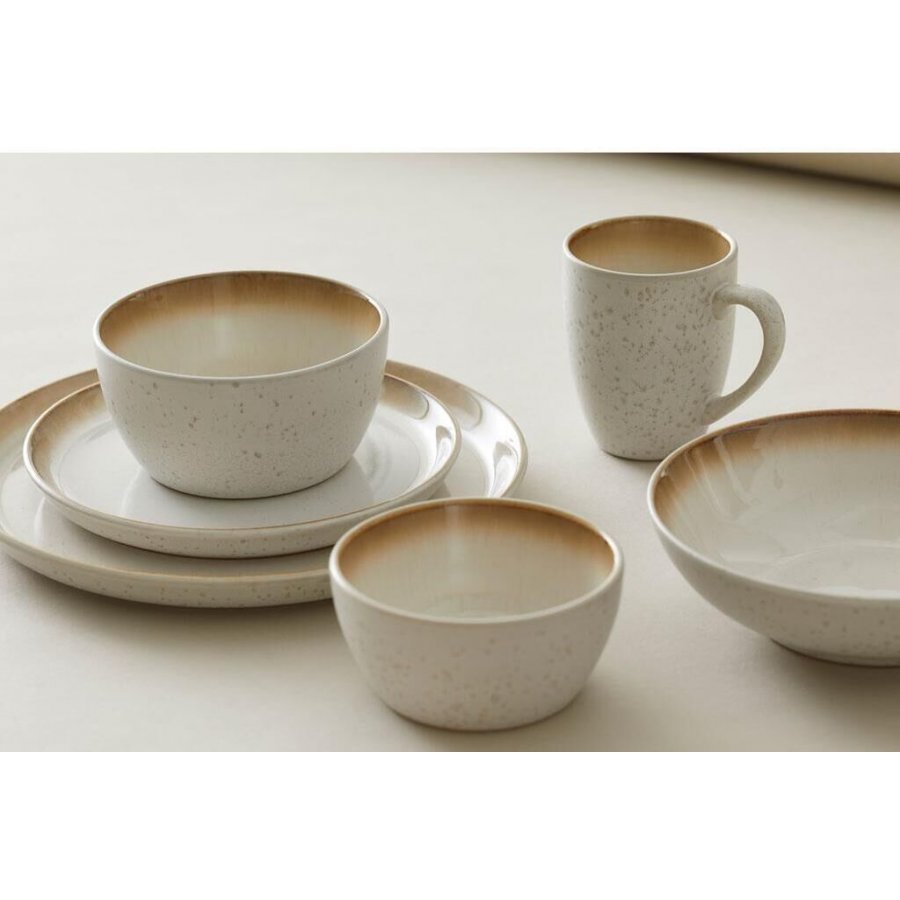 BITZ Tallerken Gastro 27 cm, Creme/creme