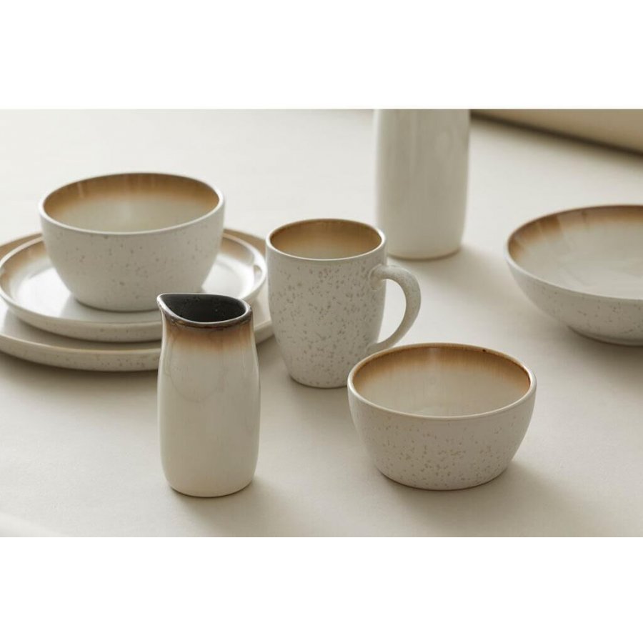 BITZ Tallerken Gastro 27 cm, Creme/creme