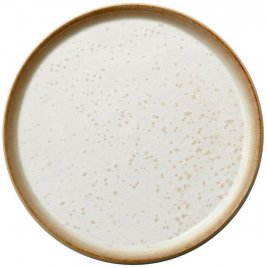 BITZ Tallerken Gastro 21 cm, Creme/creme