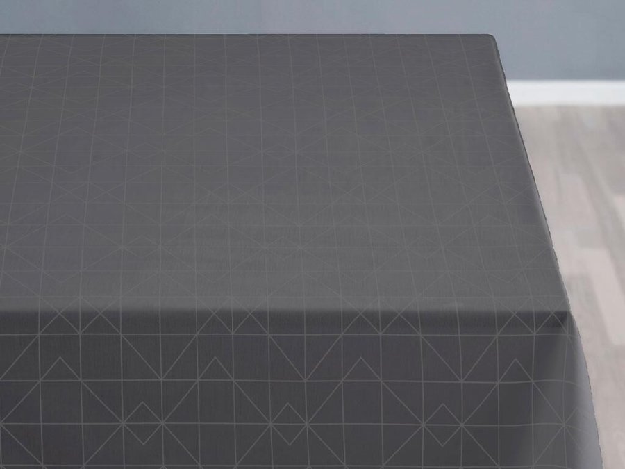 Södahl Organic Refined Damaskdug 140x270 cm, Grey