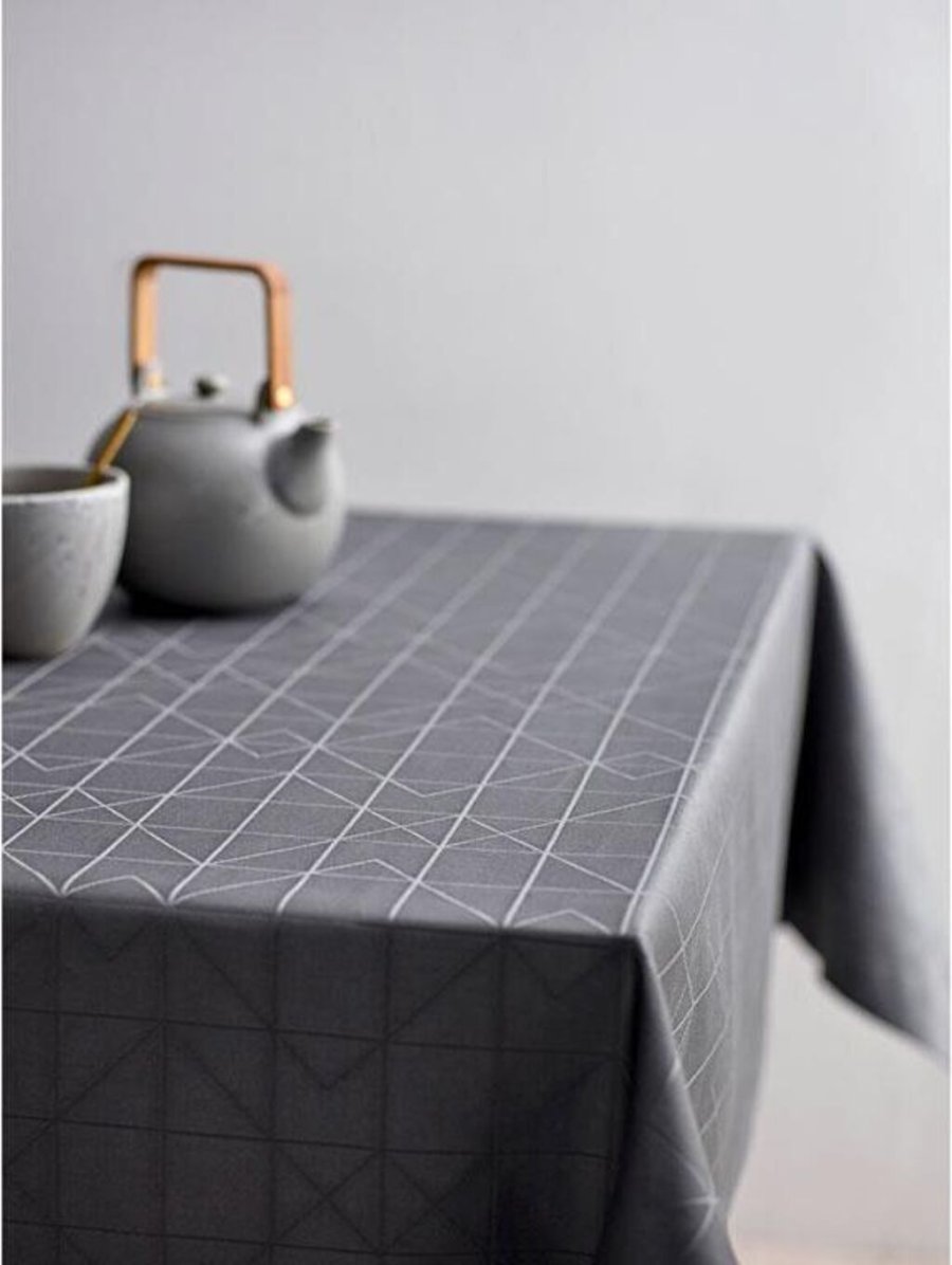 Södahl Organic Refined Damaskdug 140x270 cm, Grey