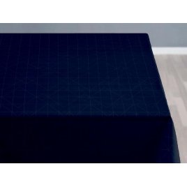 Södahl Organic Refined Damaskdug 140x270 cm, Indigo