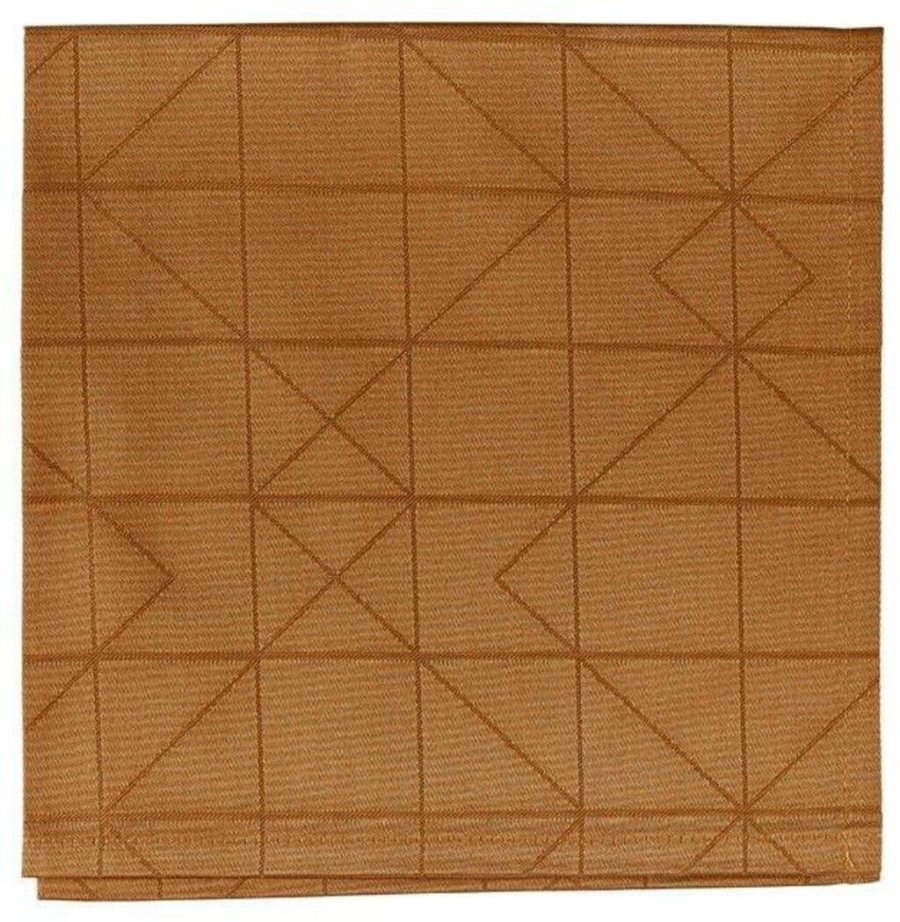 Södahl Organic Refined Damask Mundserviet 45x45 cm 4 stk, Clay