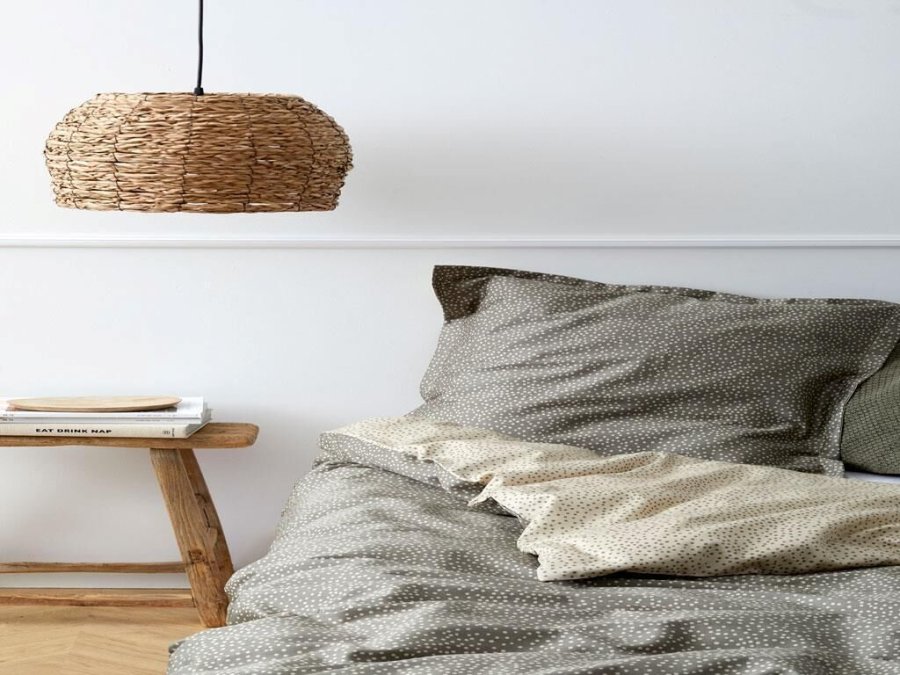 Södahl organic Balance Sengetj 140x200cm, Khaki