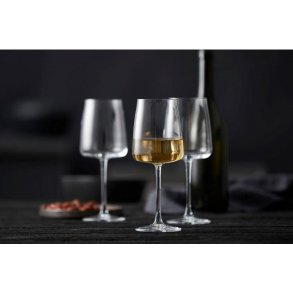 Lyngby Glas Krystal Zero Hvidvinsglas 4 stk. 43 cl