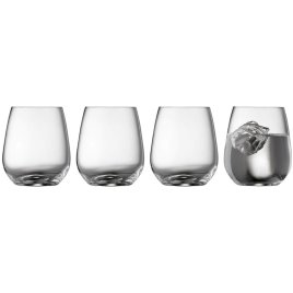 Lyngby Glas Krystal Zero Tumbler 41 cl 4 stk.