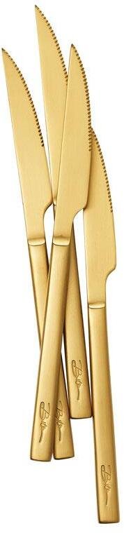 BITZ Steakkniv 22,5cm 4 stk, Messing