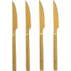 BITZ Steakkniv 22,5cm 4 stk, Messing