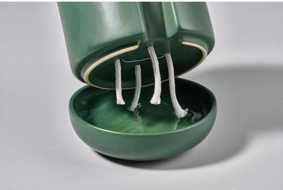 Zone Herb & Sprout Krydderurtepotte 11,6cm, Jungle Green