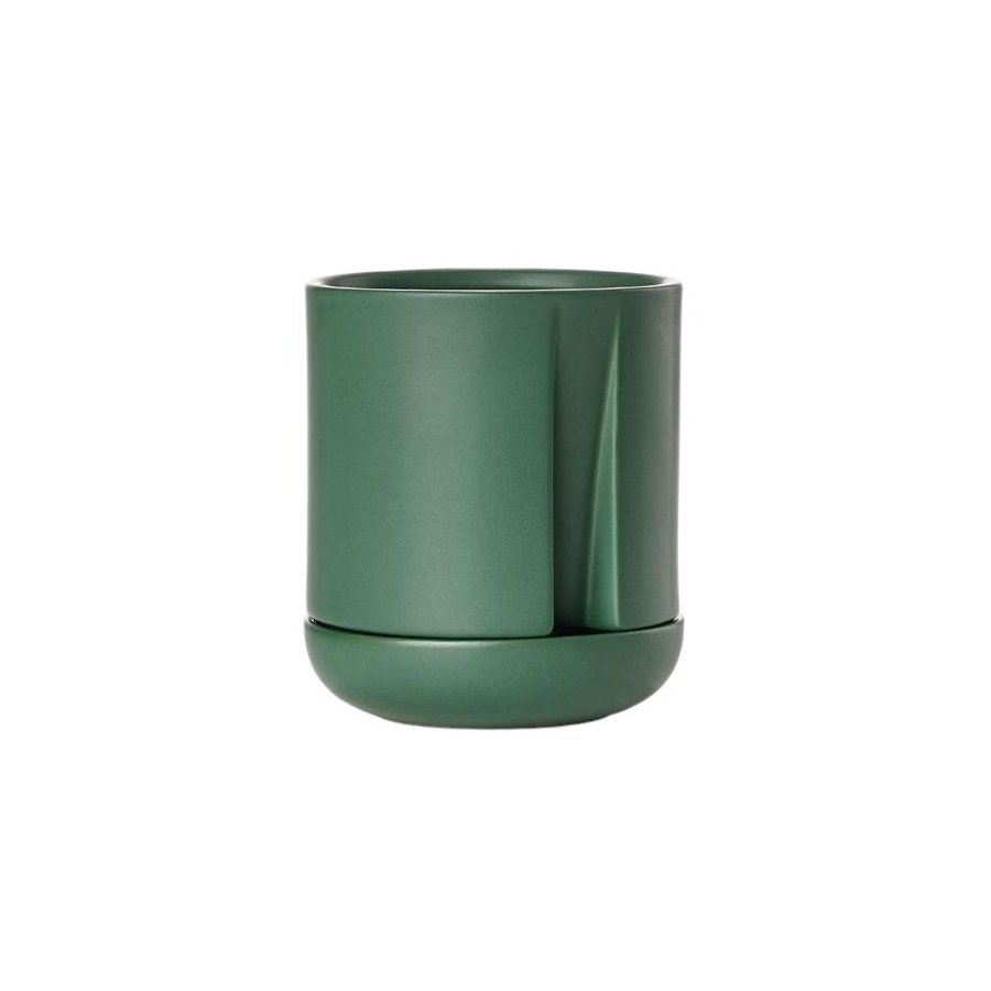 Zone Herb & Sprout Krydderurtepotte 13,6cm, Jungle Green
