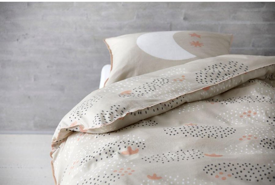 S&ouml;dahl Raindrops Senget�j 140x200 cm, Pastel